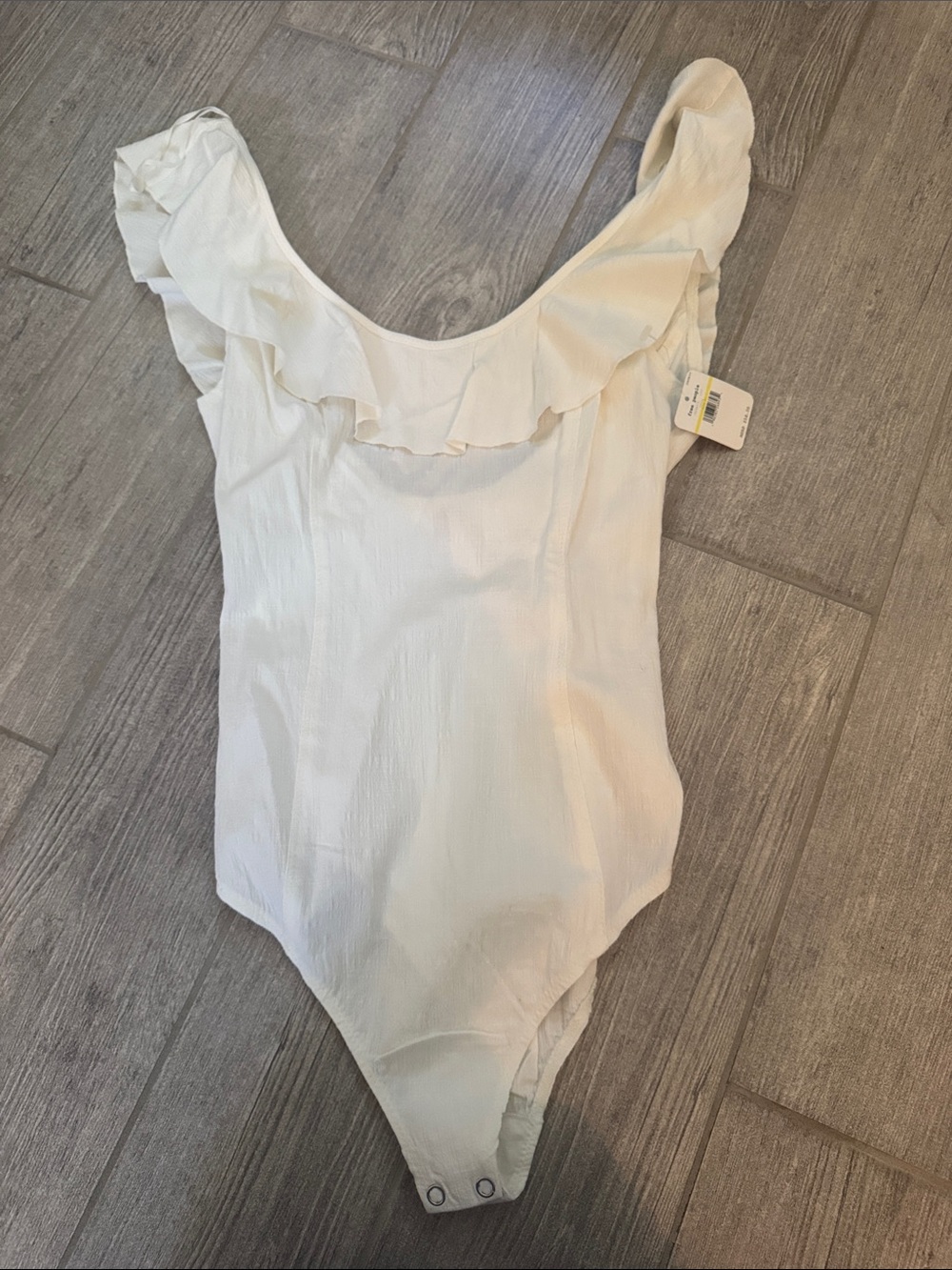 Free people cream body suit